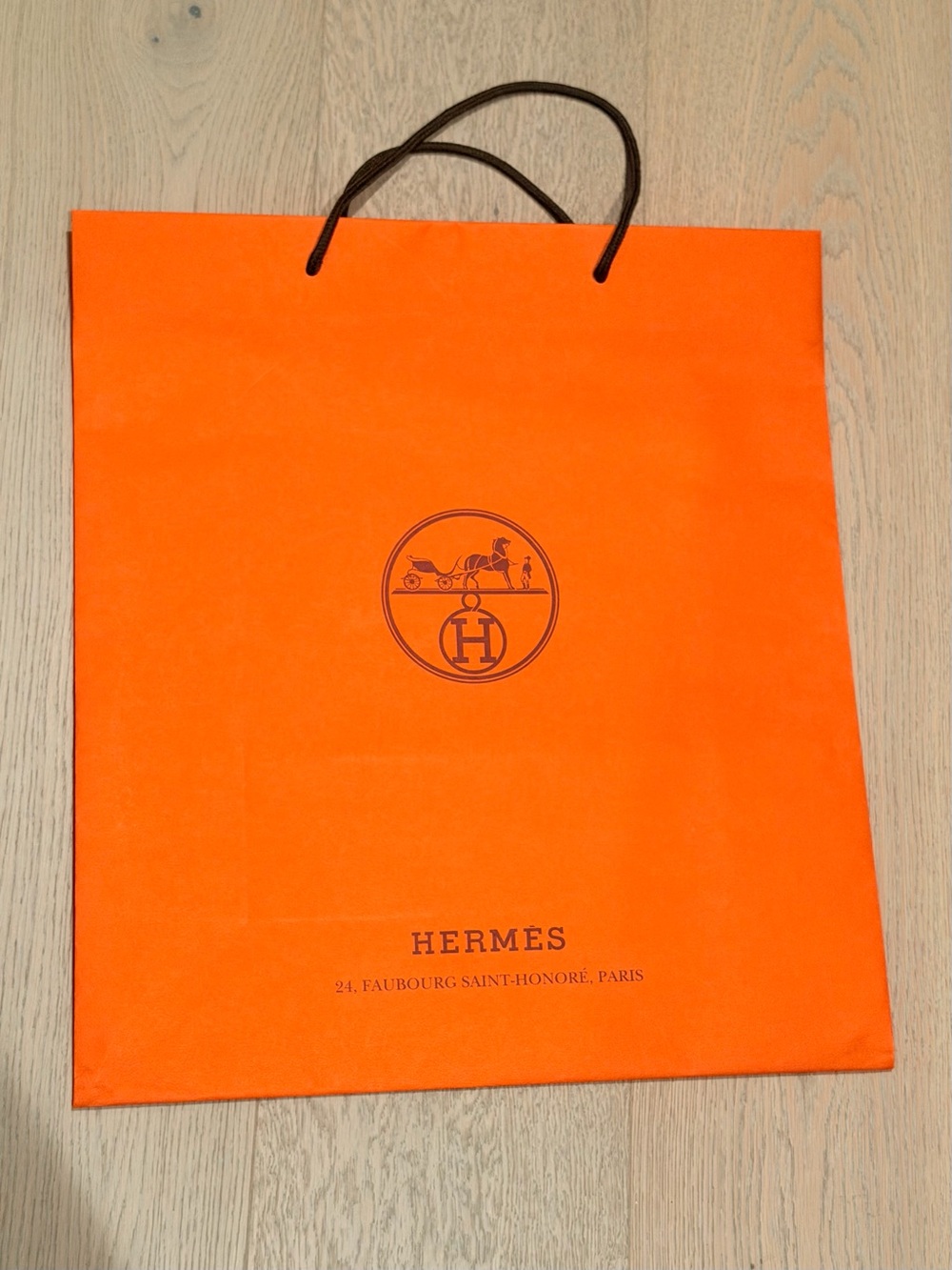 Hermes Large Shopping Paper/ wrapping gift